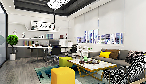 和旋悦韵涝祺个性办公室装建