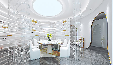 广州法德美化妆品办公室装建设计