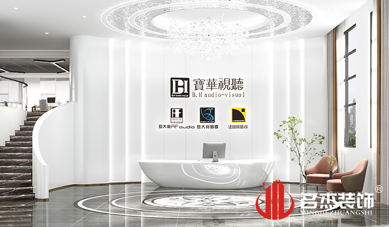 前台装建设计成效