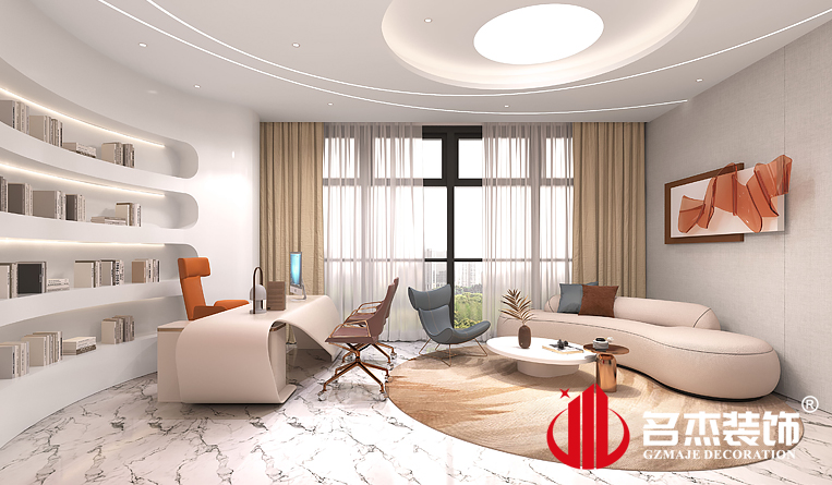 经理室装建设计成效