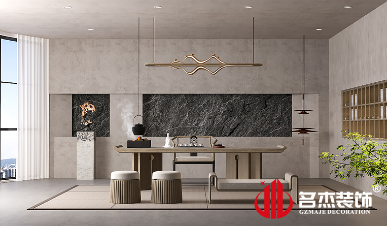 茶馆装建设计成效