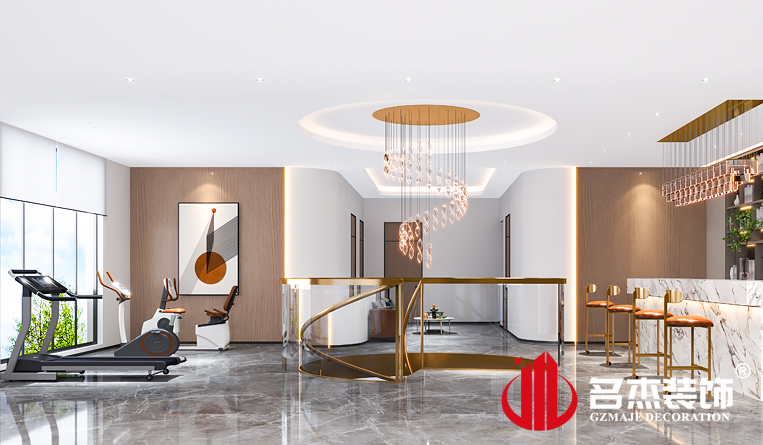 休闲区装建设计成效