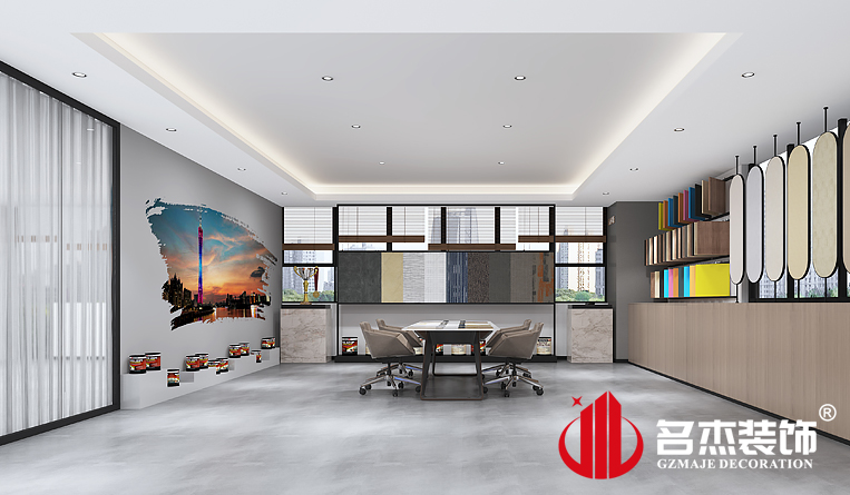 展厅装建设计成效