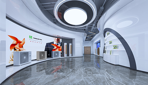 佛山市普内行电科技办公室装建设计