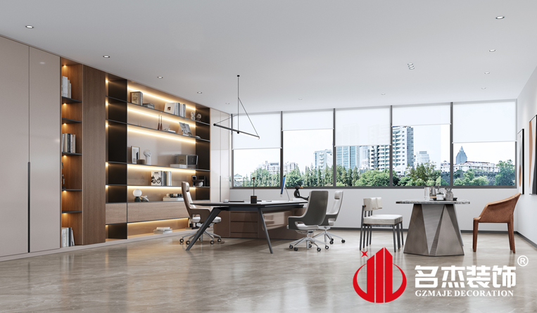 经理室装建设计成效