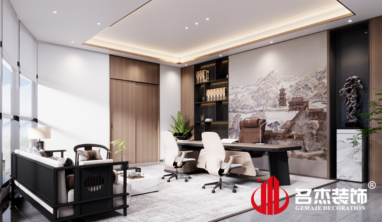 董事长室装建设计成效