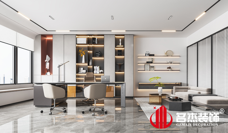 经理室装建设计成效