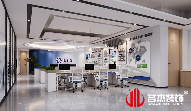 文化墙装建设计成效