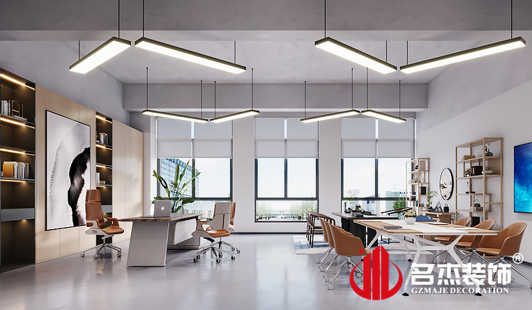 经理室装建设计成效