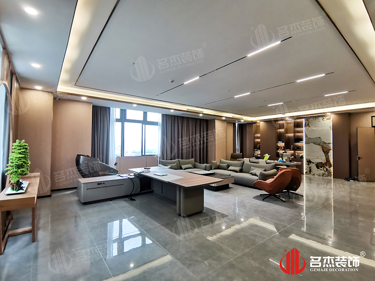 总经理室装建成效实景图