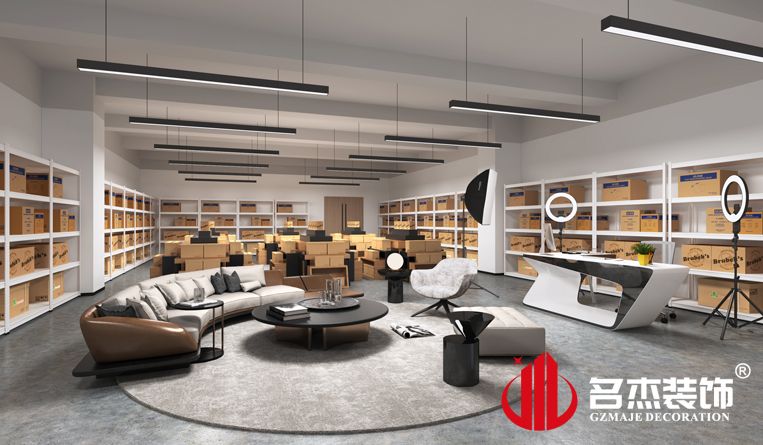 直播间装建设计成效