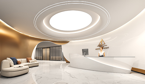 佛山市鸿安泰船务办公室装建设计