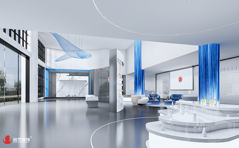 前台装建设计成效