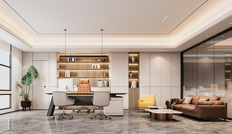 广东景城户表照明办公室装建设计