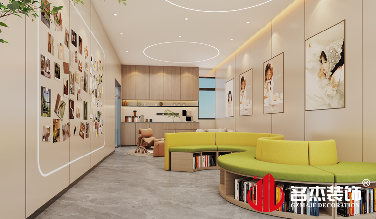 二楼休闲区装建设计成效