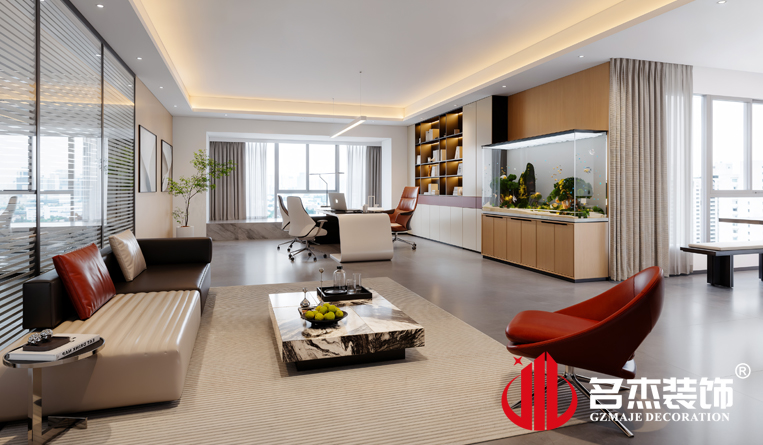 总经理室装建设计成效