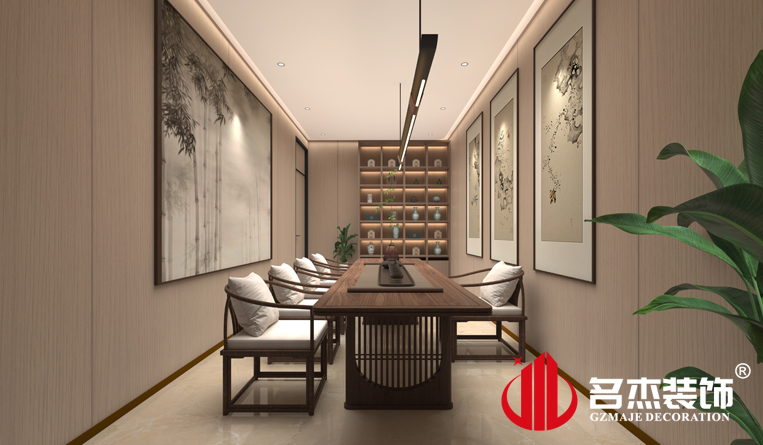 茶馆装建设计成效